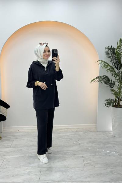 Marcha Spor Oysho Takım Siyah