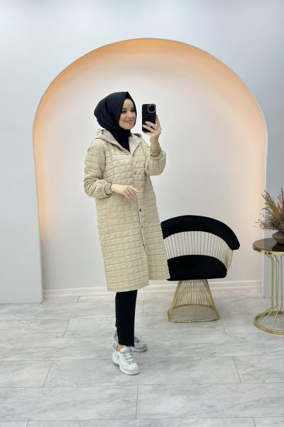 Nilay Kapitone Kap Taş Rengi