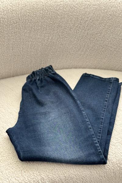 Mom Jean Pantolon Lacivert