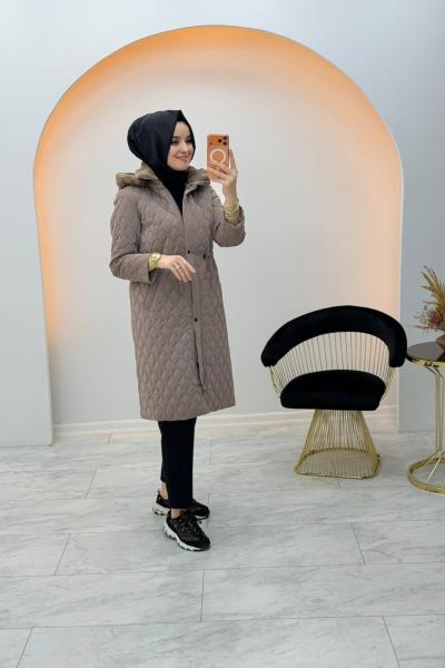 Çağla Şişme Mont Vizon