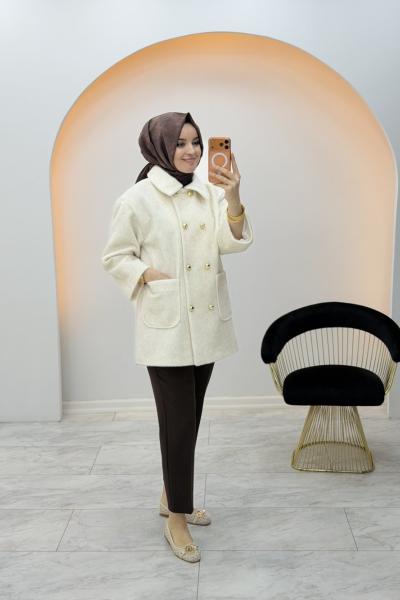 Tay Tüyü Angora Kaban Ekru