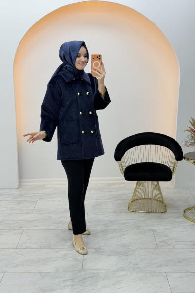 Tay Tüyü Angora Kaban Lacivert