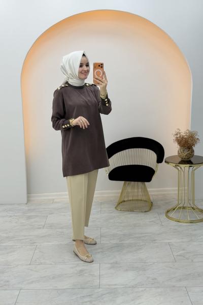 Mirel Tunik Kahverengi