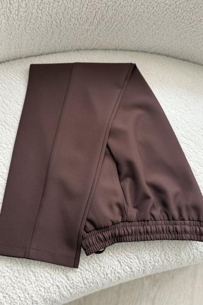 Gaze Havuç Pantolon Kahverengi