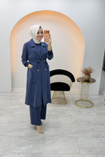 Luna Üçlü Takım Lacivert