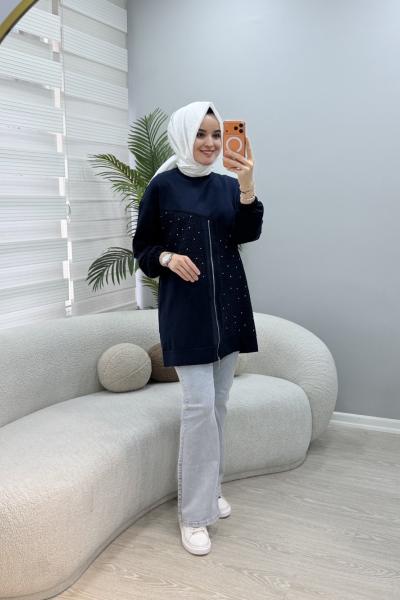 İlsu Tunik Lacivert