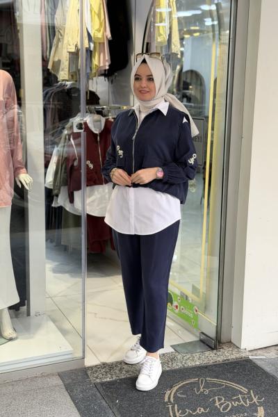 Stella Üçlü Takım Lacivert