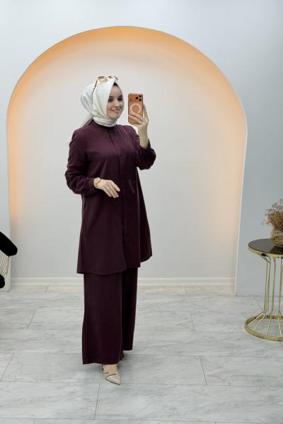 Düz Tensel Takım Mürdüm