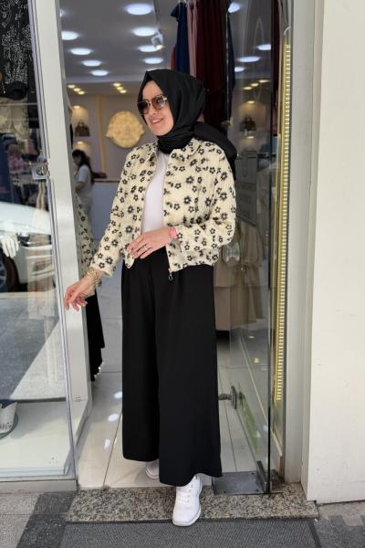 Mila Ceketli Takım Siyah