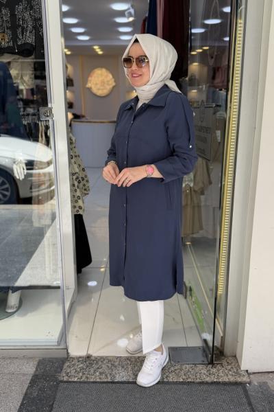 İpek Kap Lacivert
