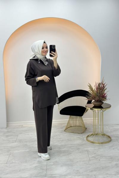 Aleda Takım Kahverengi